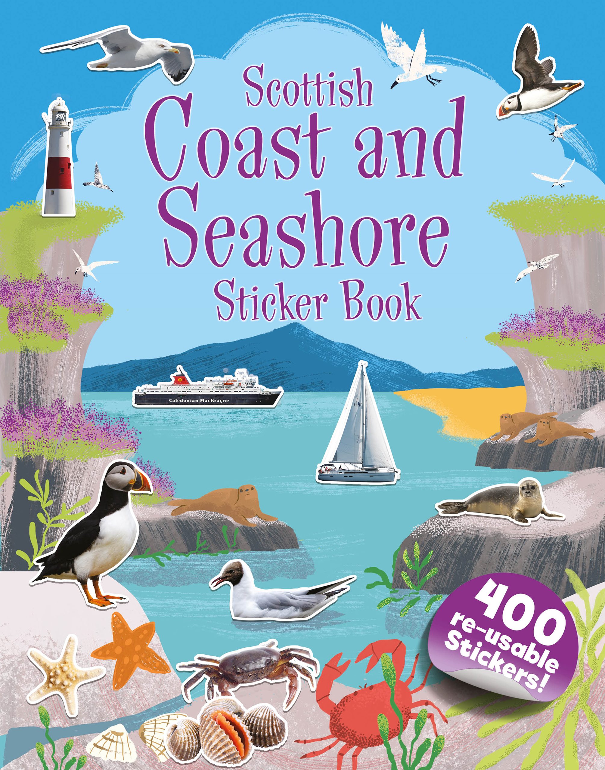 Scottish Coast and Seashore Sticker Book
